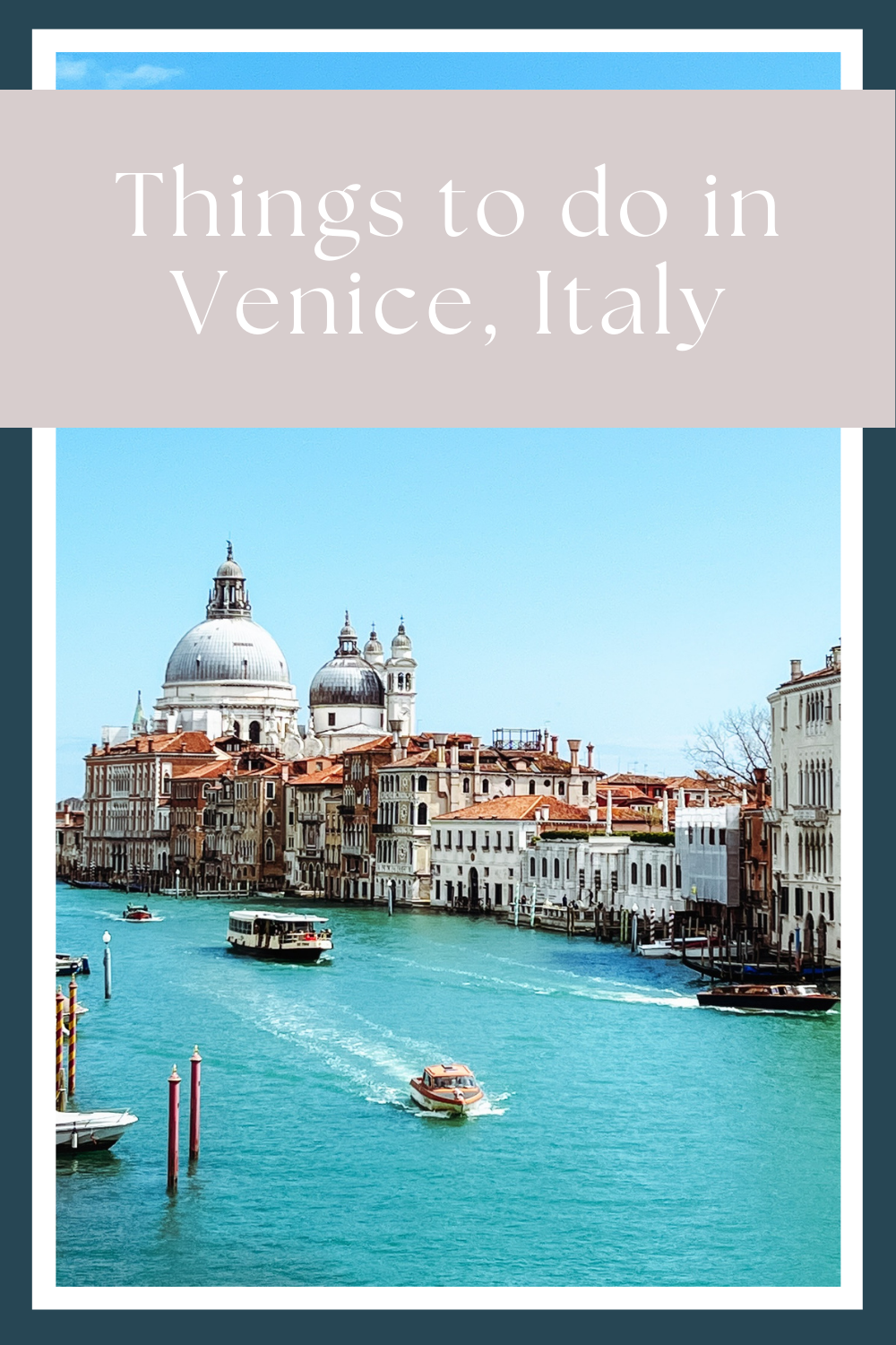 things to do in Venice by My Next Pin