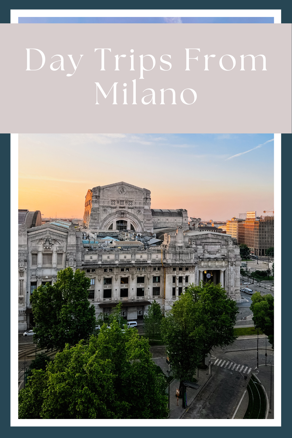 day trips from Milano