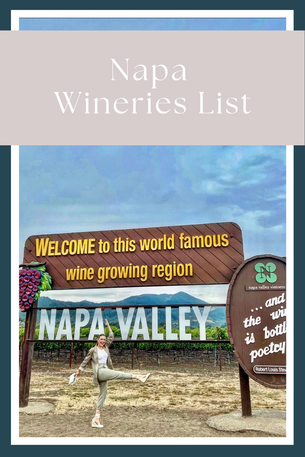 Napa Wineries List,My Next Pin