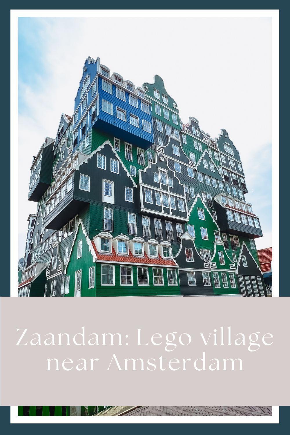 Lego village near Amsterdam by My Next Pin