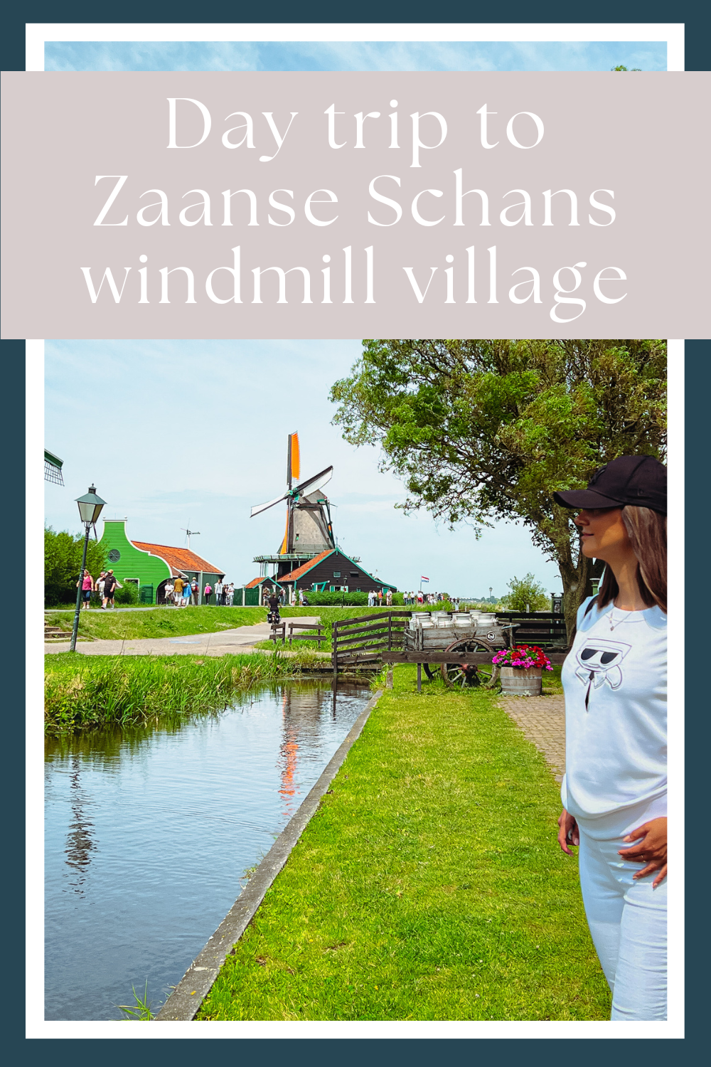 Zaanse schans windmill village