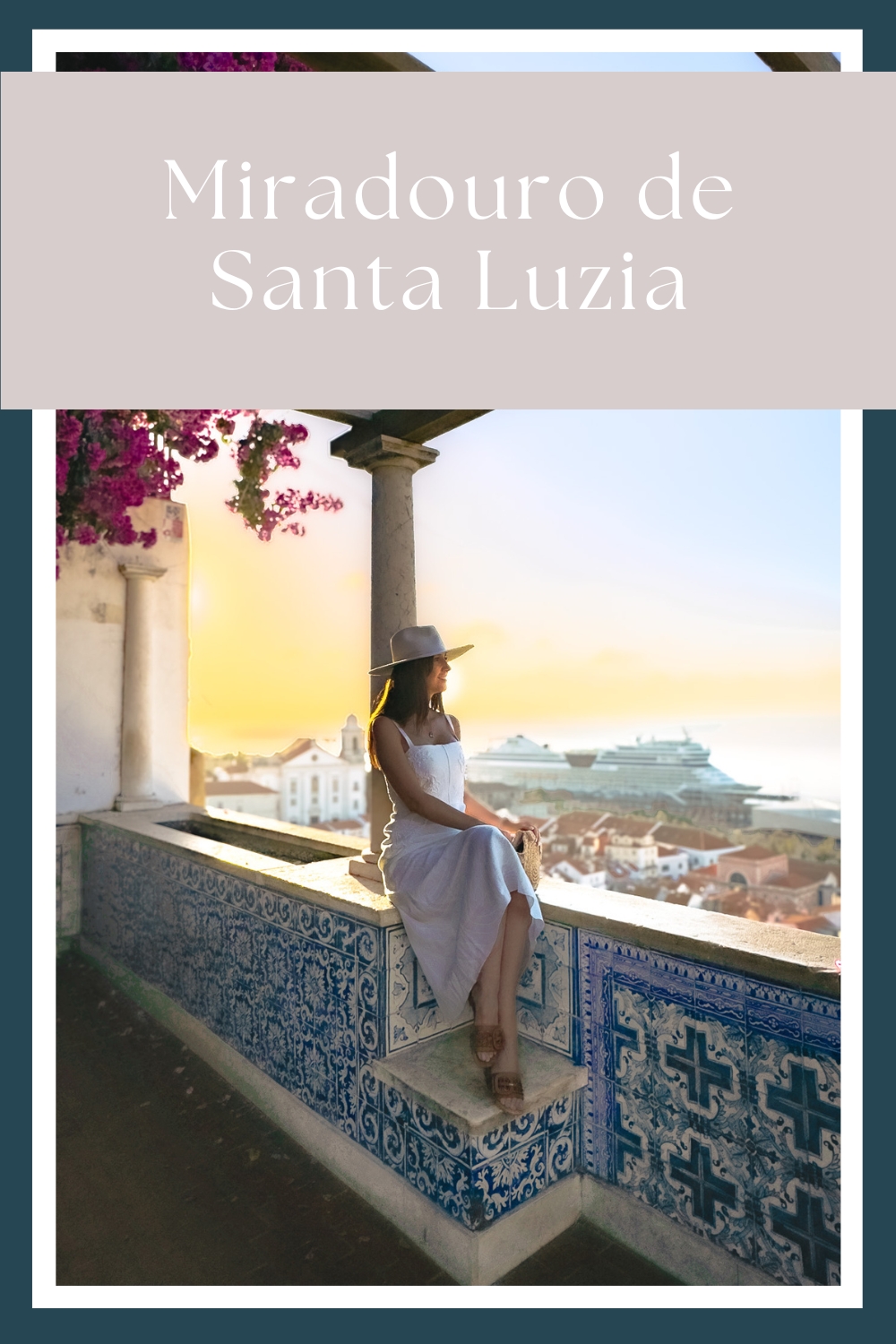 Miradouro de Santa Luzia: the best viewpoint in Lisbon by My Next Pin