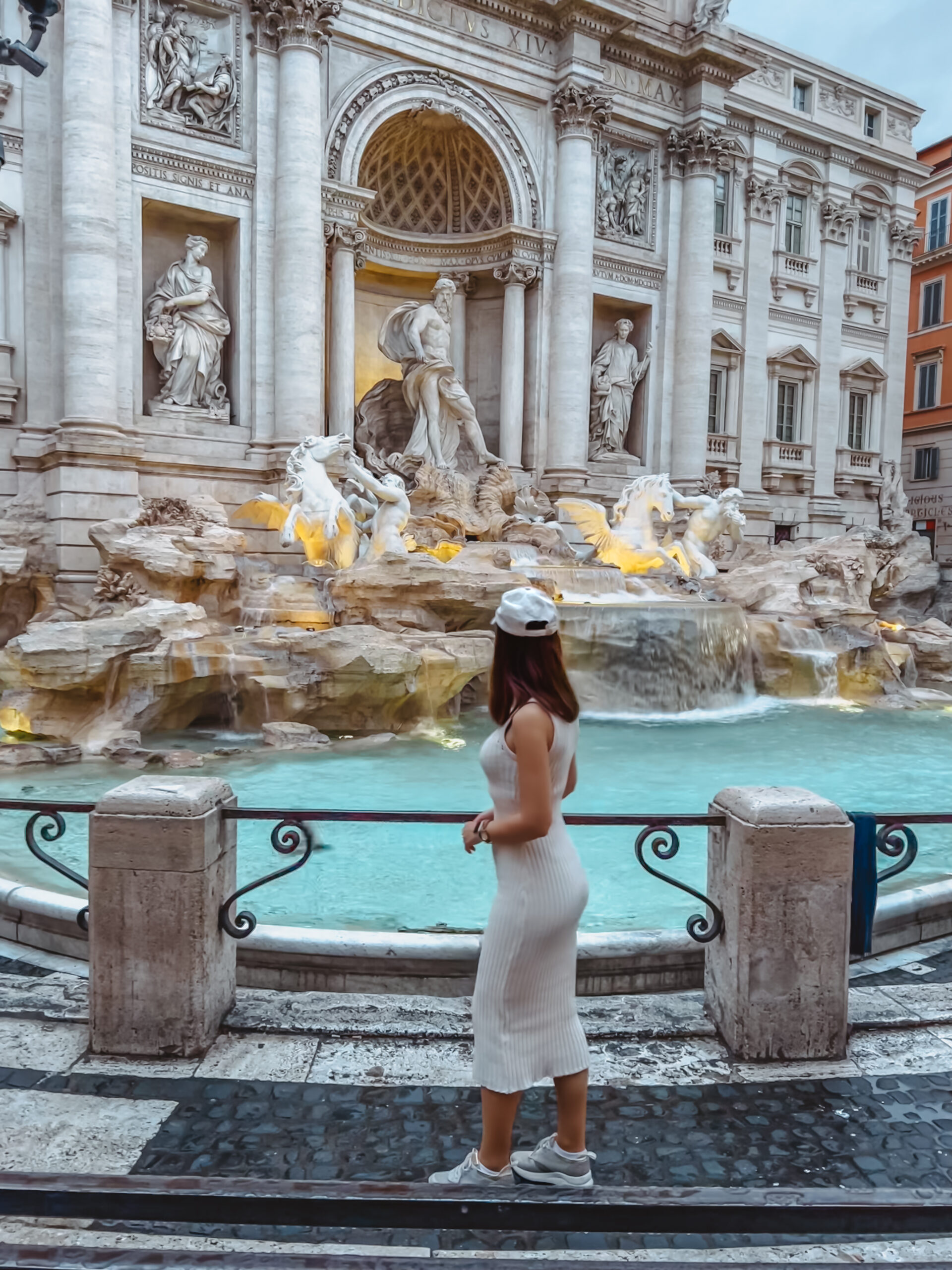 Toss a coin in the Trevi Fountain in Rome