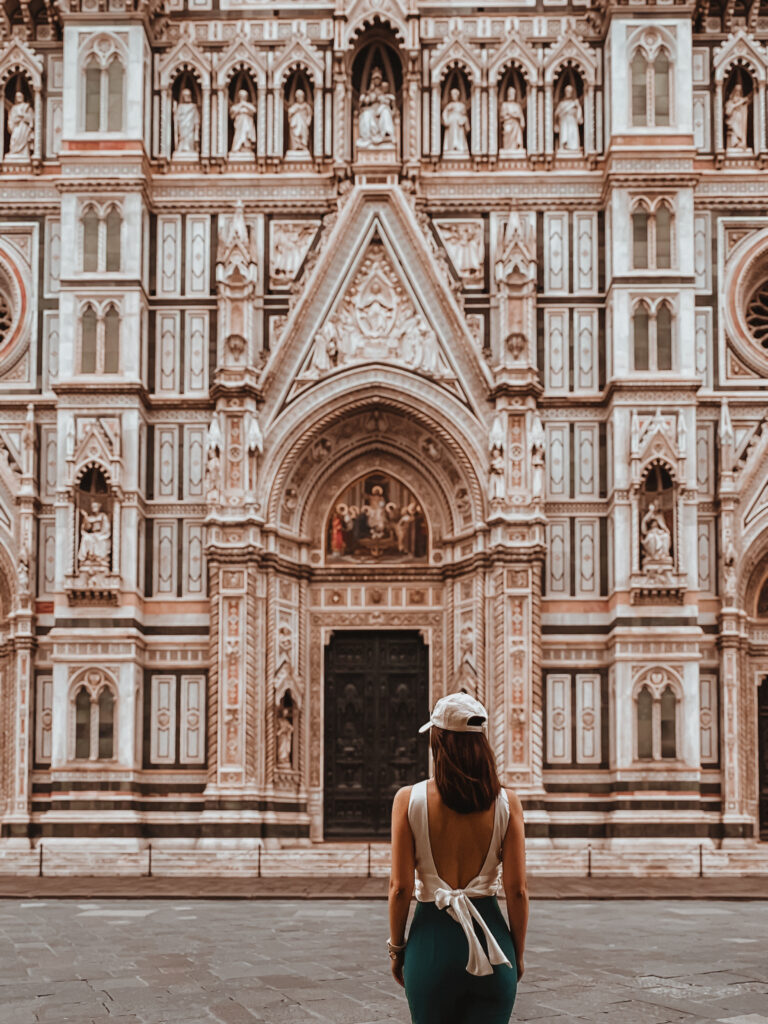Florence Duomo and Cathedral of Santa Maria del Fiore in Florence, Italy